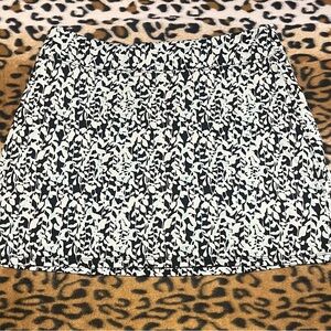 Tranquility by Colorado Clothing Black and White Mini Skirt